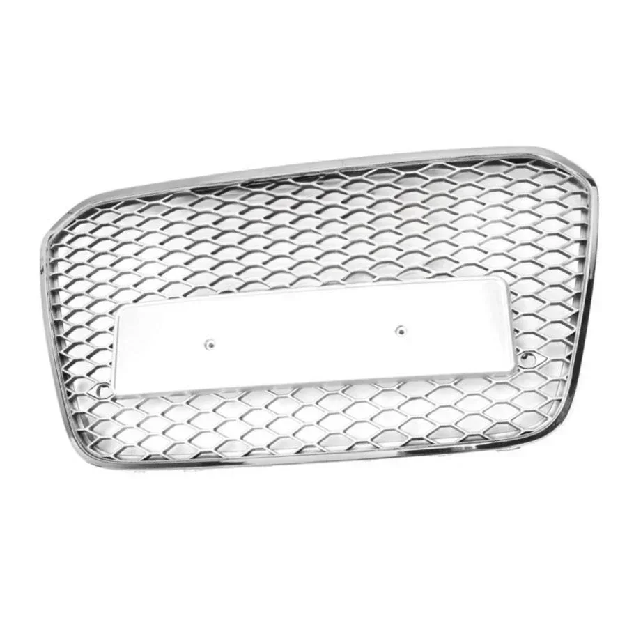 

Car Front Grille For S6/RS6 Style Front Bumper Grille Mesh Hood Grill Grille for A6/S6 C7 12-15 For RS6 Grill