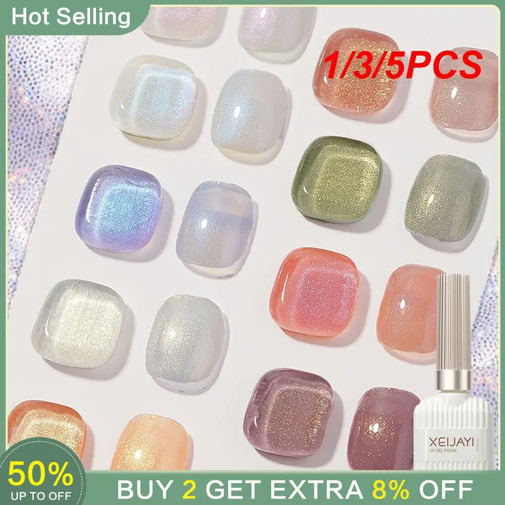 1/3/5PCS Nail Polish Gel Texture Gloss Explosive Flash Phototherapy Glue Nail Supplies And Manicure Tools