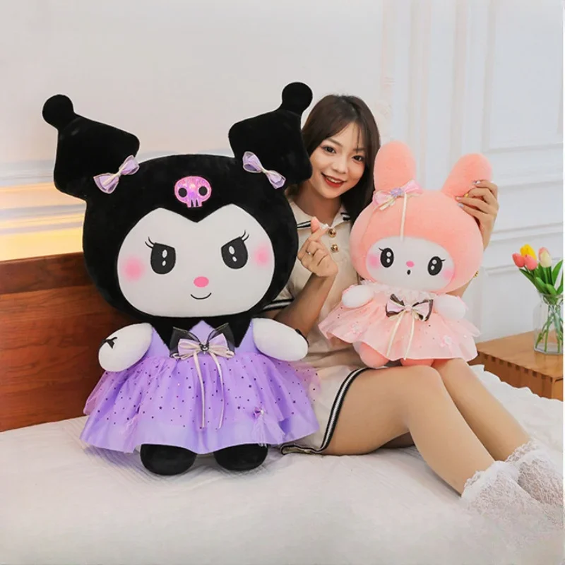 

80 см супер большой размер Sanrio мультфильм милый Куроми моя мелодия мягкая кукла плюшевая кукла-подушка игрушка детский подарок на день рождения