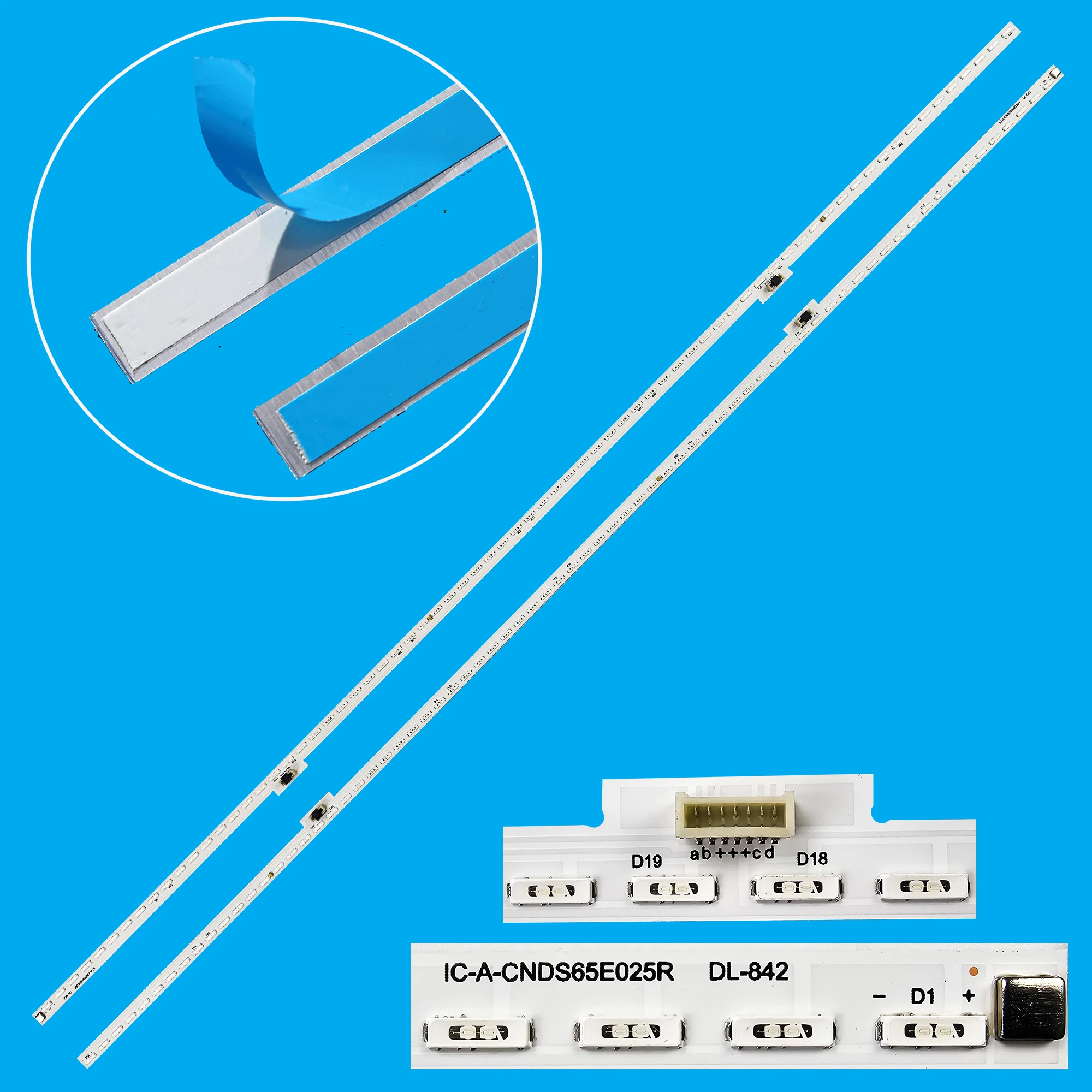 1/5/10 set LED backlight for L65X2US IC-A-CNDS65E025R
