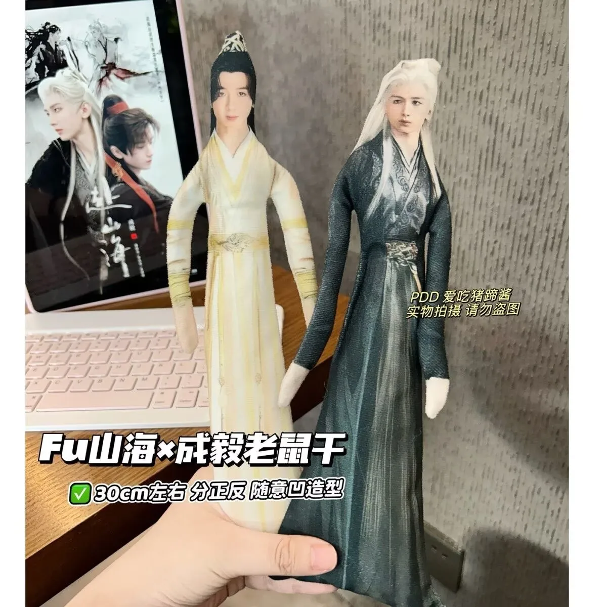 

New Original: Cheng Yi Goes to Mountain and Sea, Mouse Dried, Xiao Qiushui, Li Chen, Letter with Iron Wire Doll for Free Styling