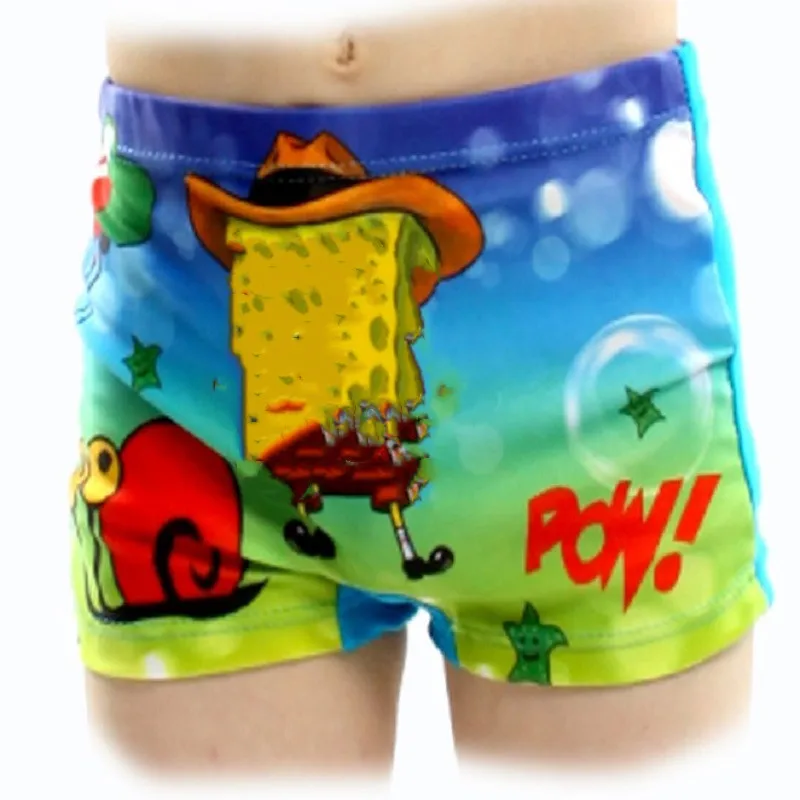 2023 Summer Boys Swim Trunks Children Swimsuit Cartoon Kids Swimwear Pant Baby Boy Swimming Trunk Beach Shorts 3-10 Years