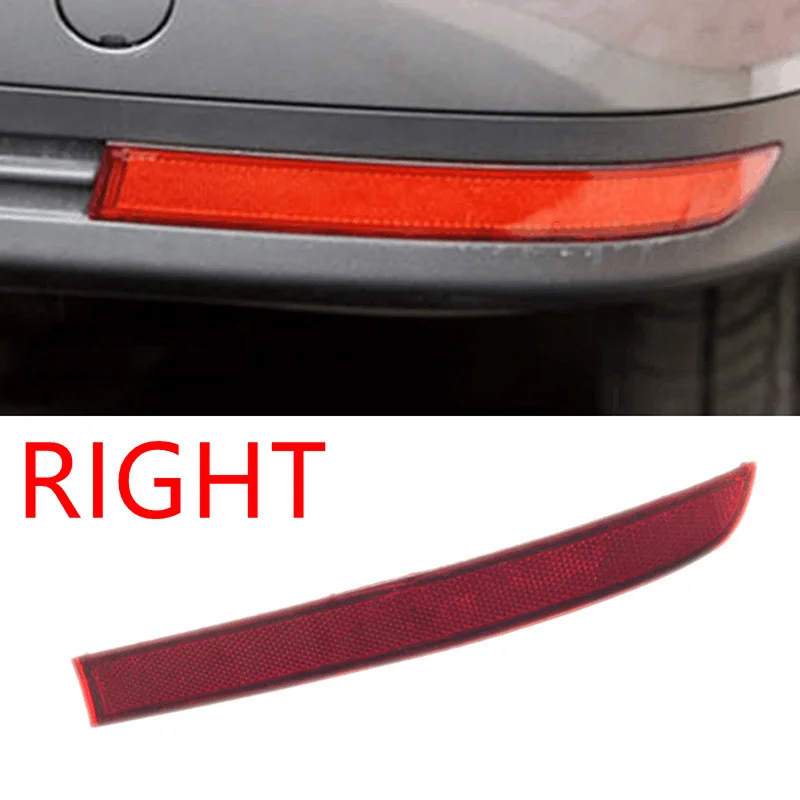 Left Right Rear Bumper Light Reflector Strips Fit For Volkswagen Touran 2006-2010 1T0945105A,T0945106A Exterior Car Accessories