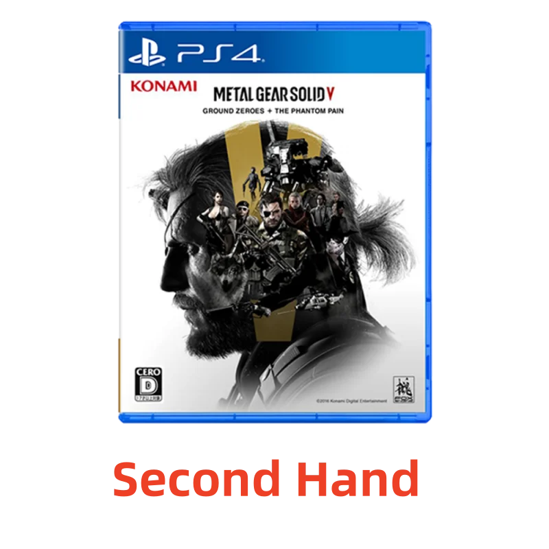 

Sony Playstation4 PS4 Game CD Second Hand METAL GEAR SOLID V: THE DEFINITIVE Original Game Card Deal Playstation4 METAL GEAR