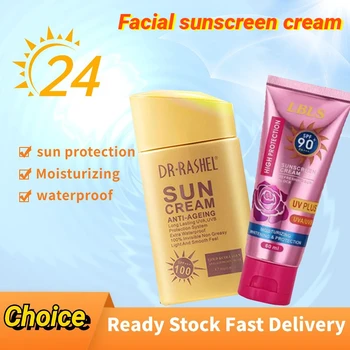 SPF90+ Sunscreen Cream Protector Facial Sun Block Gel Isolation Lotion Cream Bleaching…