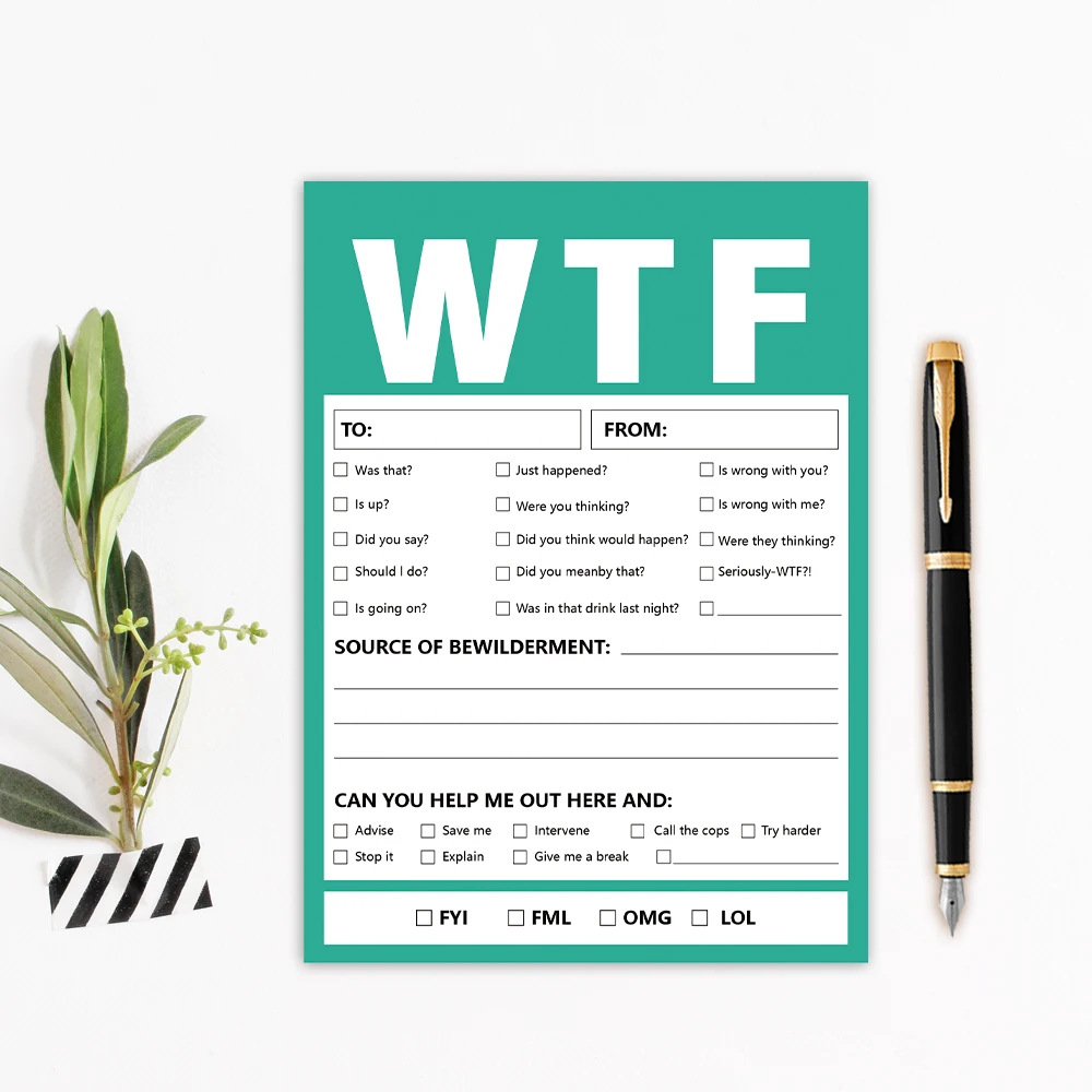 1 stuk taken-do notitieblok - 50 vel dagelijks planner notitieblok, 5,1x7,1 inch, afscheurbaar notitieblok, thuis, kantoor, memo, notitieboekje, terug naar school