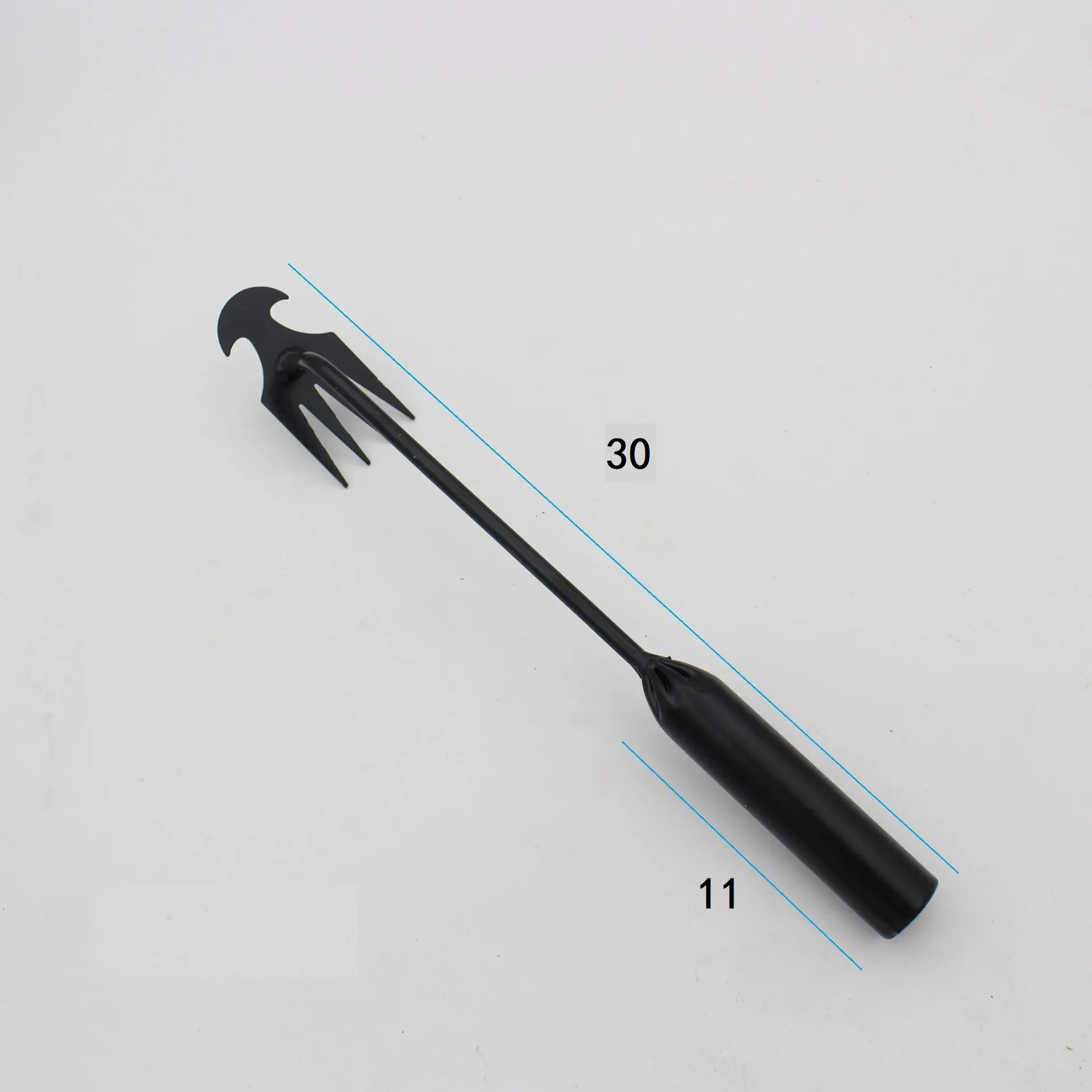 Manuelles Unkrautmaschinen-Set: Maaier Sichel + Straßenriss-Unkrautwerkzeug + Garten-Handschaufel – robuster Kohlenstoffstahl für den Außenbereich und – Detail 19