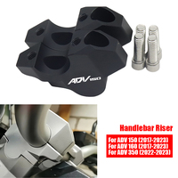 Handle Bar Raiser Clamp Extension Adjustable For Honda ADV350 ADV160 ADV150 ADV 150 160 350 Better Riding Position