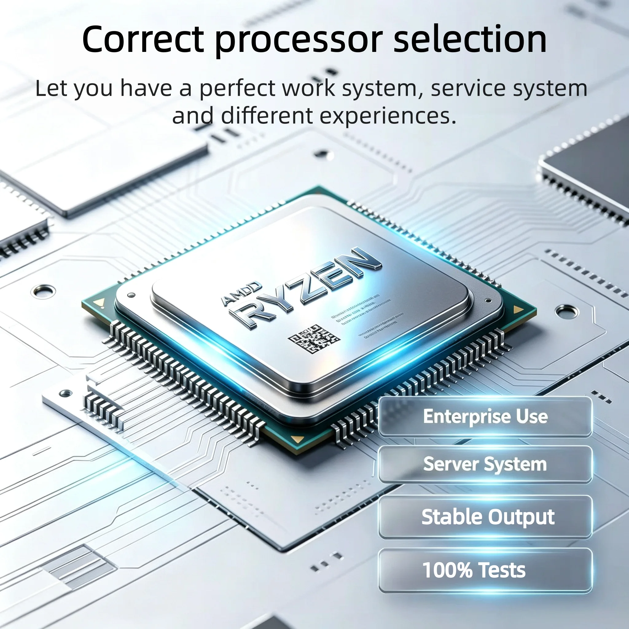 AMD Ryzen 7 4750G 8-Core 16-Thread 7NM 3.6Hz/4.4GHz L3=8MB 65W CPU Gaming Proce Socket AM4 DDR4 NEW No Cooler No Fan view 6