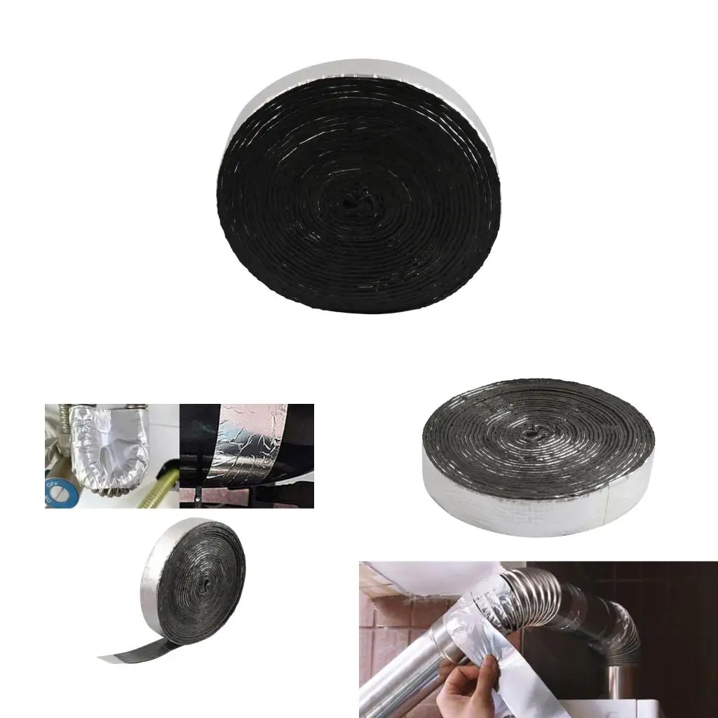 

Waterproof Aluminum Foil HVAC Tape Reflective Surfaces Insulation For Campers Plumbing And Ventilation Ducts