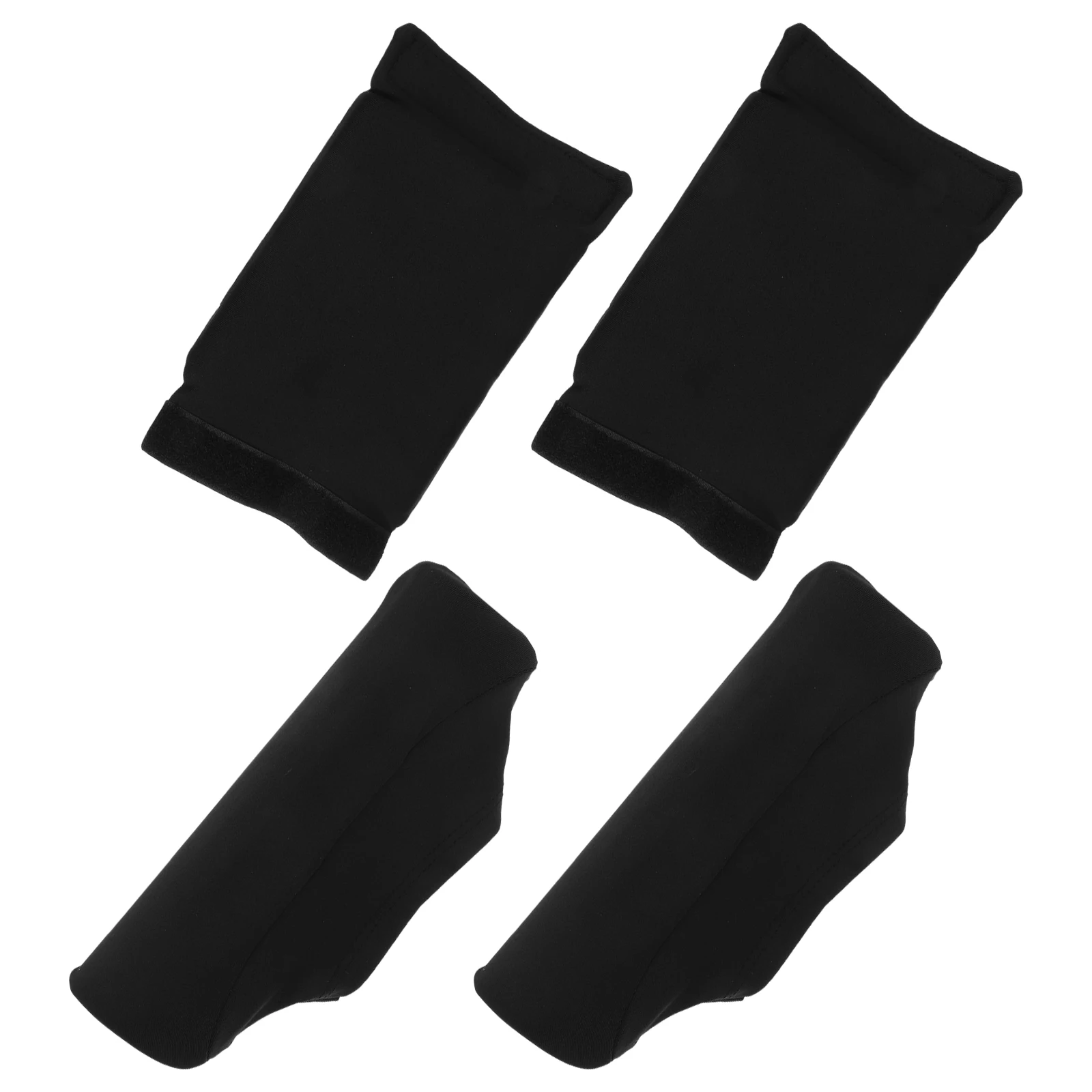 

Crutches Protective Pads Black Armpit Handle Covers Durable NonSlip Walking Stick Accessories Underarm Cushions Replacement