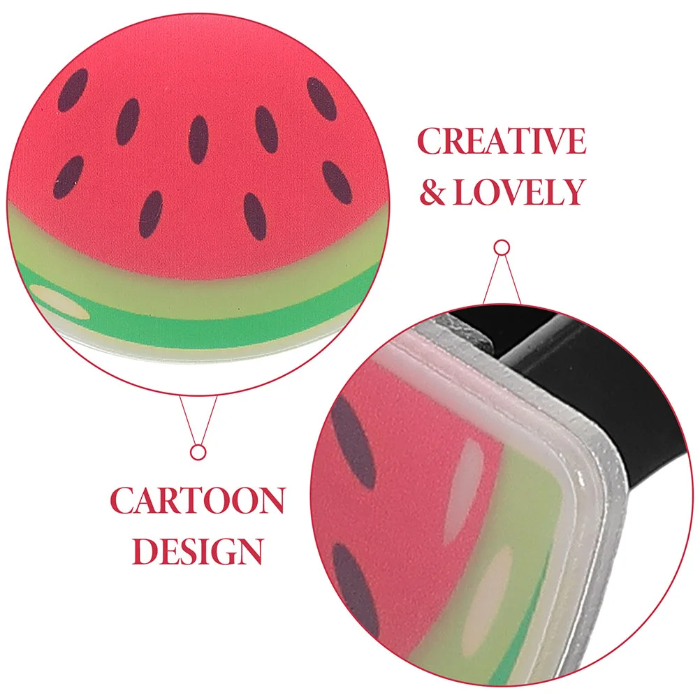 

2pcs Perfume Clip Watermelon Scented Vent Outlet Freshener Acrylic Diffuser Interior Decor Car Vent Clips Car Air Conditioning