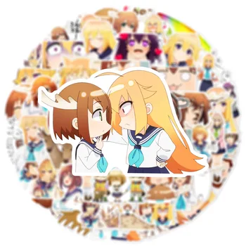 10/30/50 sztuk Cartoon Anime mój jeleń przyjaciel Nokotan naklejki śliczne Graffiti dekoracyjna walizka deskorolka kask wodoodporna naklejka