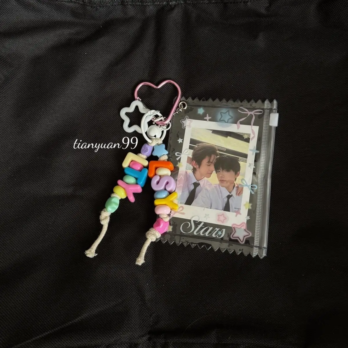 DeepinTheAct ollie shuyuan TianYuan Pendant key Holder Bags keychain photo keychain