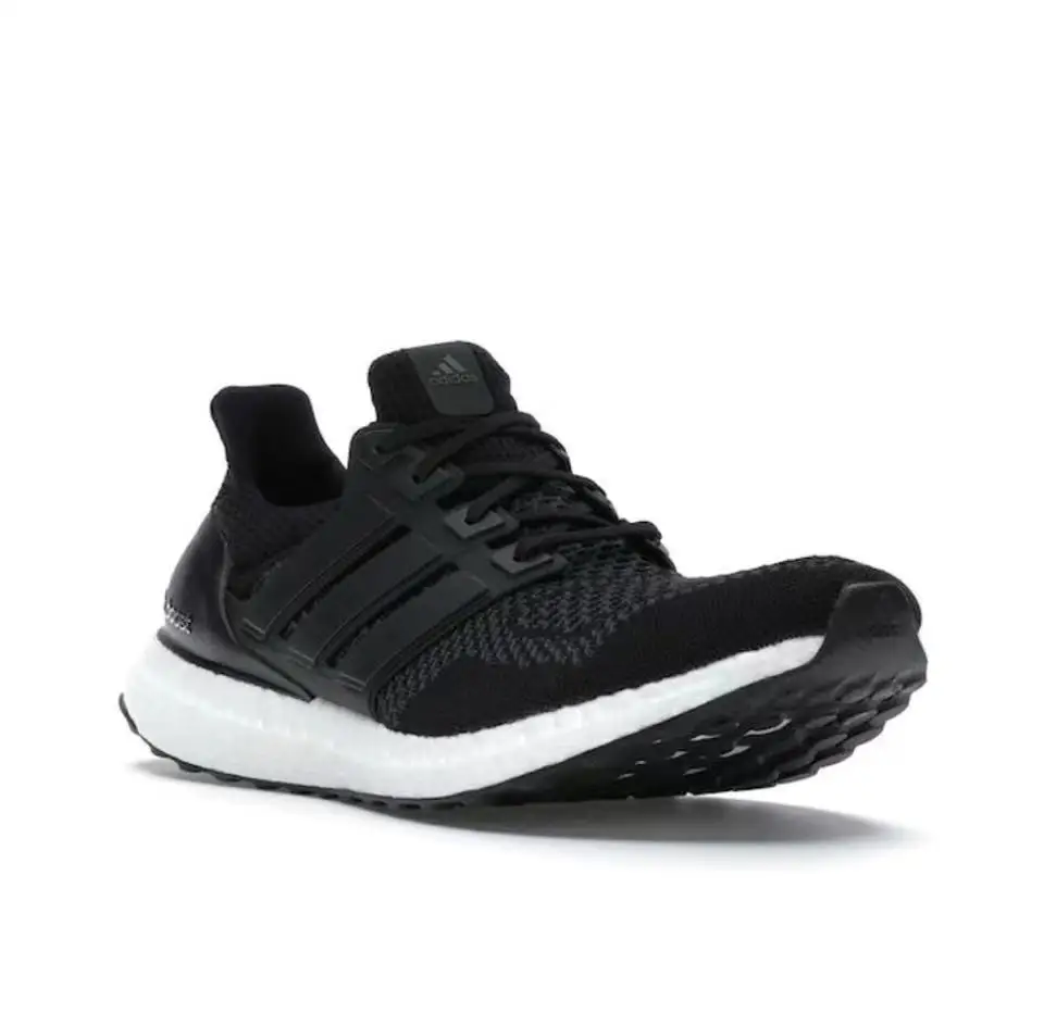 Adidas ULT Core Preto Anti Twist Antiderrapante Leve Tênis de corrida casual de corte baixo para homens e mulheres