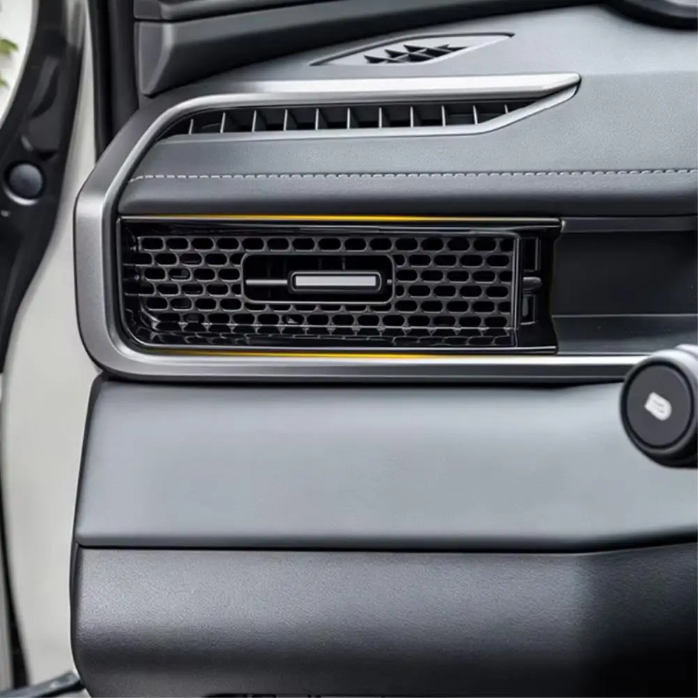 Car Upgrade For Toyota RAV4 2026 Air Conditioning Outlet Cover Trims ABS Dashboard Left Right Vent Dustproof Cover