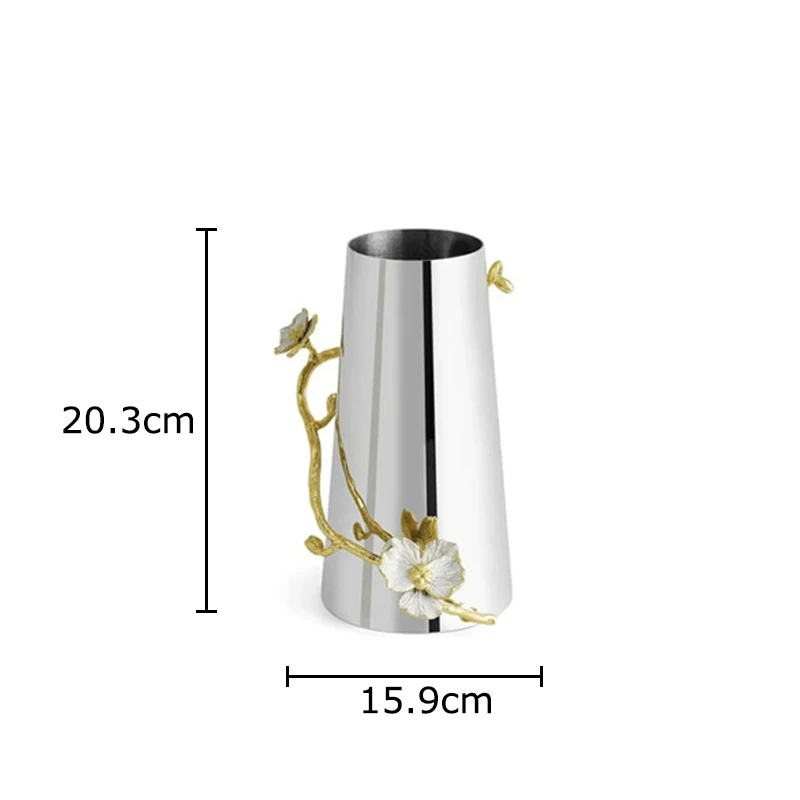 Creative Table Decoration, Flower Arrangement, Aesthetic Decoration, Butterfly, Ginkgo Leaf Decoration, Vase