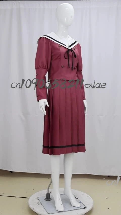 Waguri Kaoruko 향기로운 꽃이 피어납니다 애니메이션 위엄 코스프레 의상 가발 JK 교복 카와이 귀여운 파티 할로윈 Cos ‌