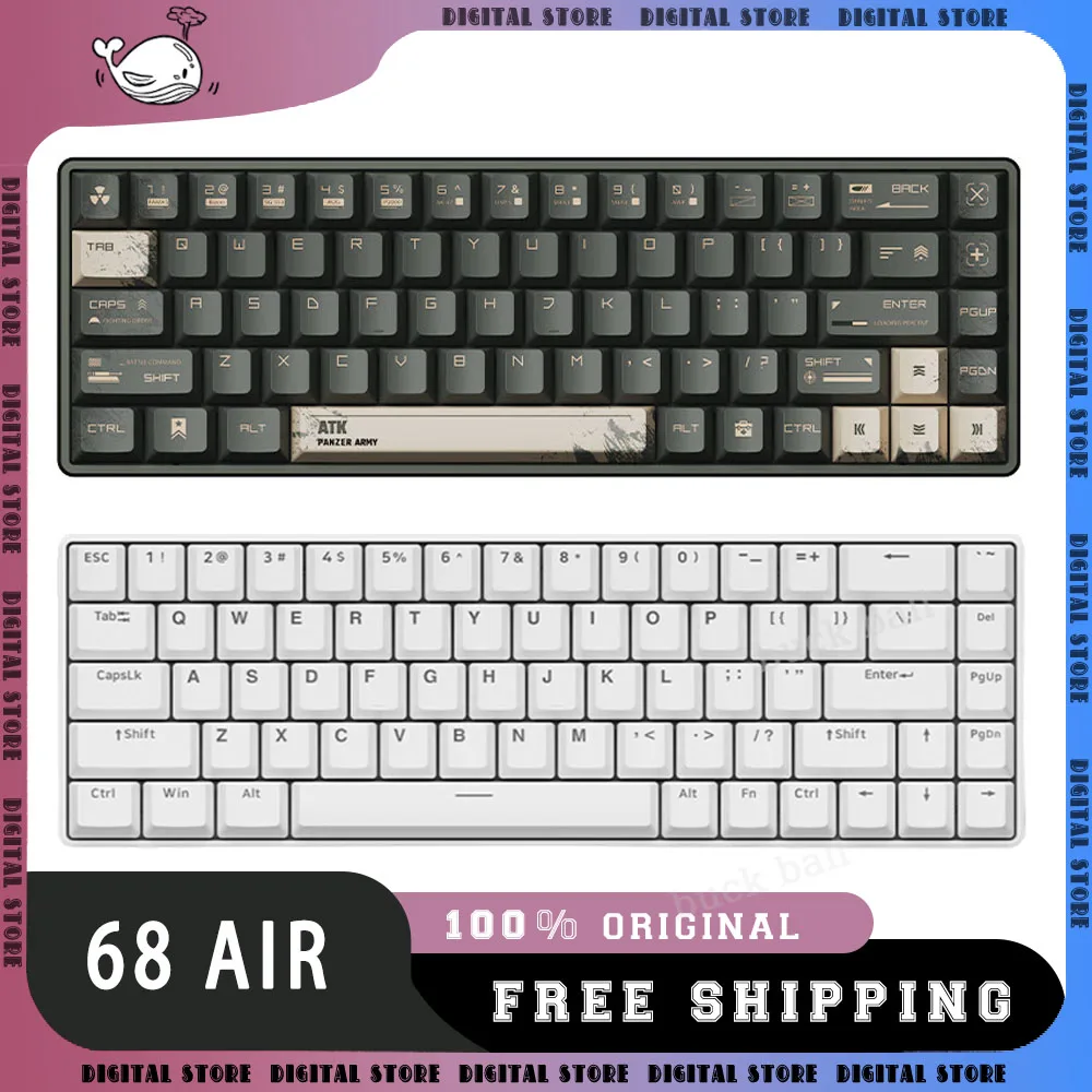 

ATK68 Air Gamer Keyboard Mechanical Keyboards Wired Keyboard Gaming Keyboards Smart Speed X Rapid Trigger Hot Swap Low Latency