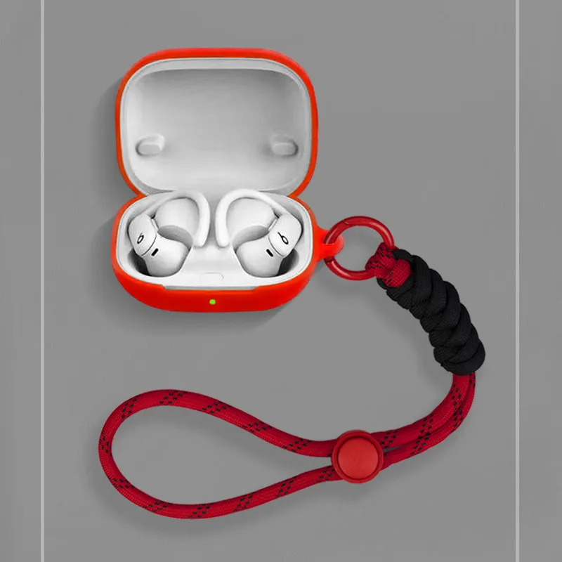 حافظة لهاتف Beats Powerbeats Pro 2، حافظة واقية من النايلون، غطاء ناعم مضاد للغبار، ملحقات حزام اليد