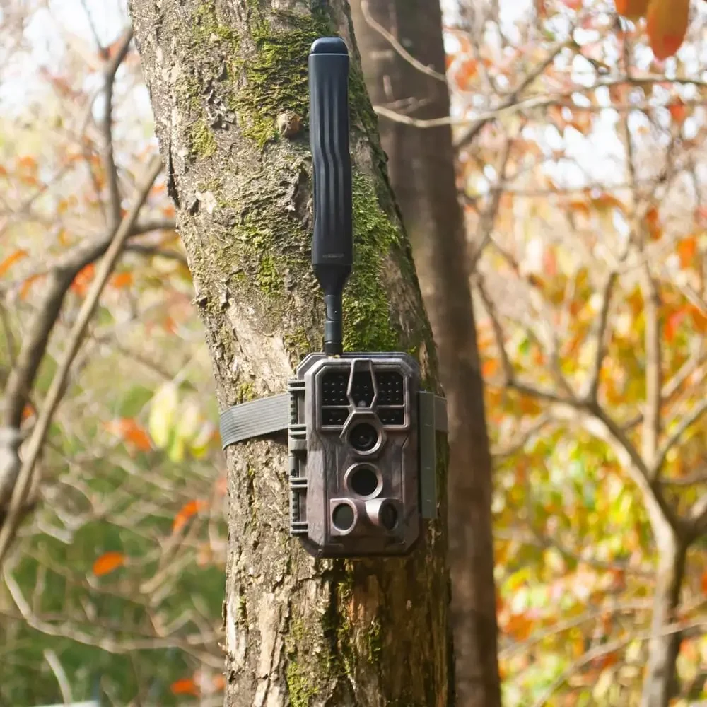 Cellular Trail Camera, Auto-Connects to Verizon, AT&T and T-Mobile, No-Glow IR, Full Video Preview, Fast 0.1s Trig