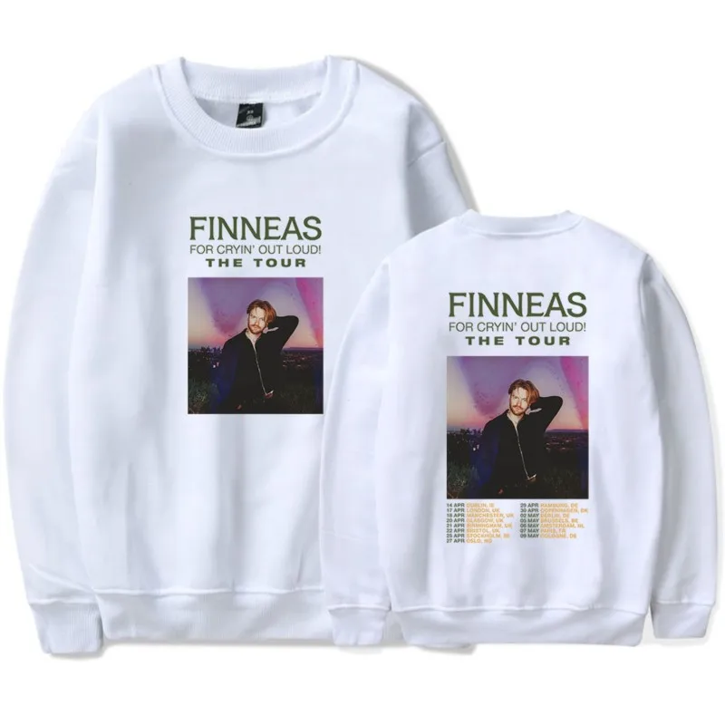 Finneas Long Sleeve Crewneck Sweatshirt Merch For Women/Men Unisex Winter Fashion Streetwear