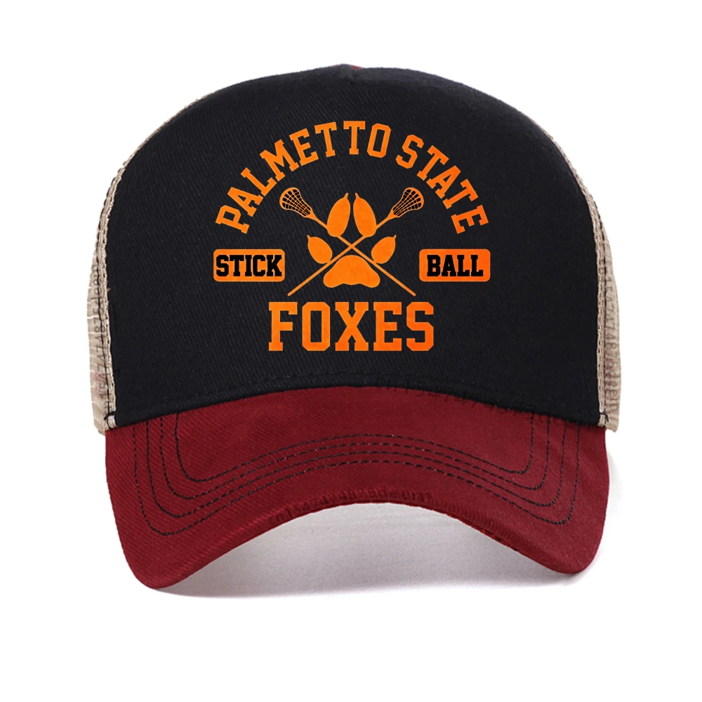 The Foxhole Court Palmetto State Foxes Women baseball cap Cosplay Member WILDS JOSTEN caps for Men Summer mesh Snapback hat