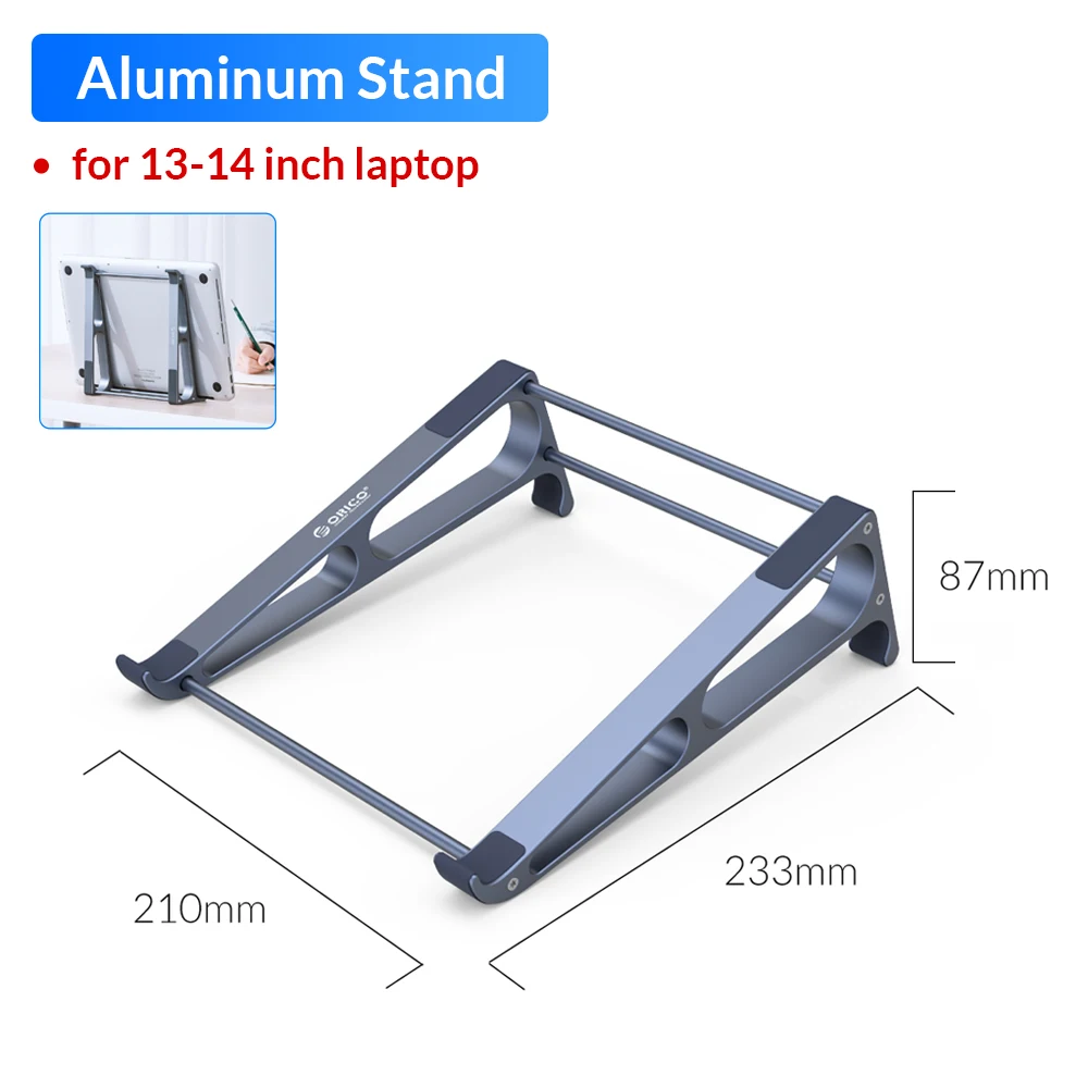 Orico Laptopst änder Monitorst änder tragbarer abnehmbarer Computerst änder Desktop-Tablet-Halter für 13-120 Zoll Laptop-Zubehör