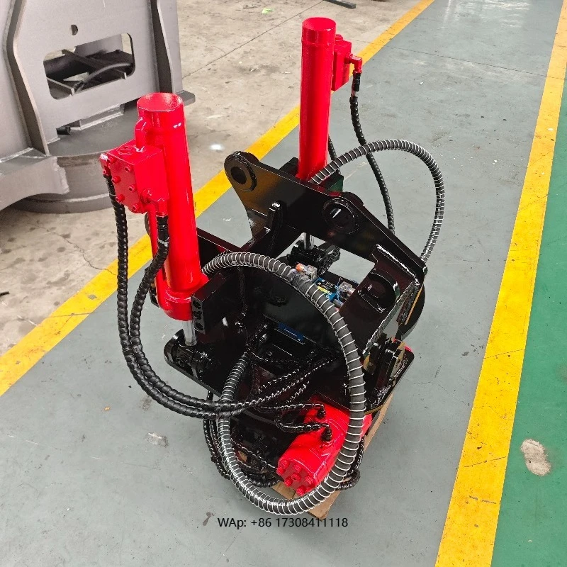 

Excavator Changing Toolsl Attachments Tilting Hitch Hydraulic Quick Coupler Connector Hydraulic Wrist