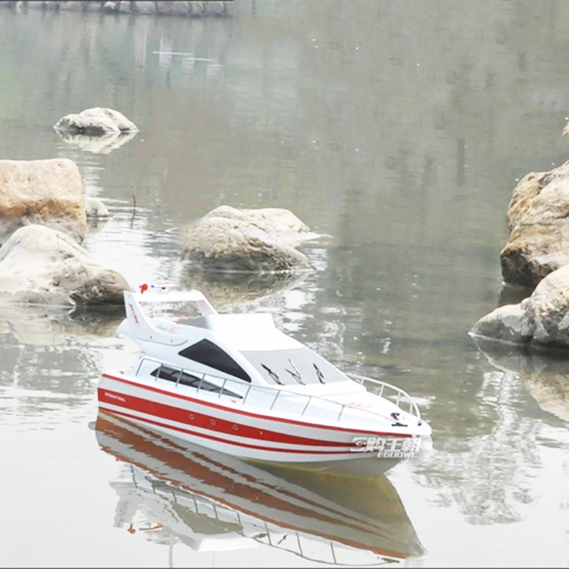 3837 RC Speed Boat Luxury High Speed Speed Boat Simulation Boat Highly Realistic Toy Boat Gift Boat