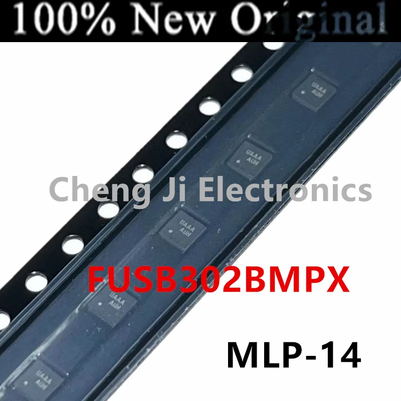 10PCS/Lot   FUSB302BMPX   UAA* 、 FUSB302MPX   PBA*   MLP-14   New original Programmable USB Controller   FUSB302UCX   WLCSP-9