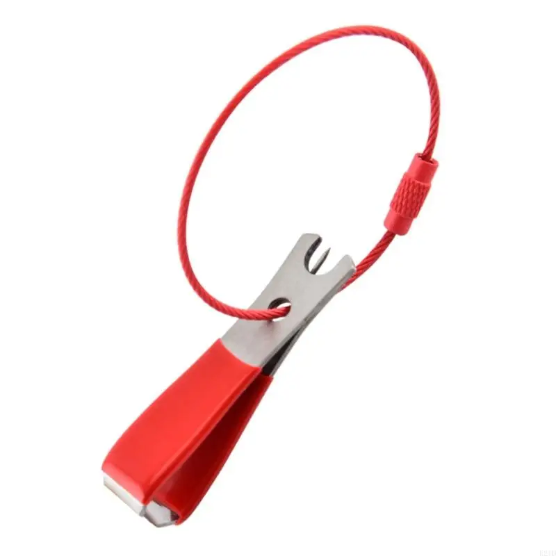   Fly Tying Fishing Line Cutter Scissors Aluminum Construction Sliding Lock Mechanism For Easy Carrying On Vests Bags