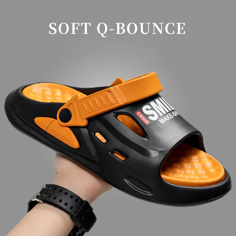 Women\'s Slippers Summer Outwear Trendy New Outdoor Anti slip Beach Driving Two Wear Sandals Men\'s Style