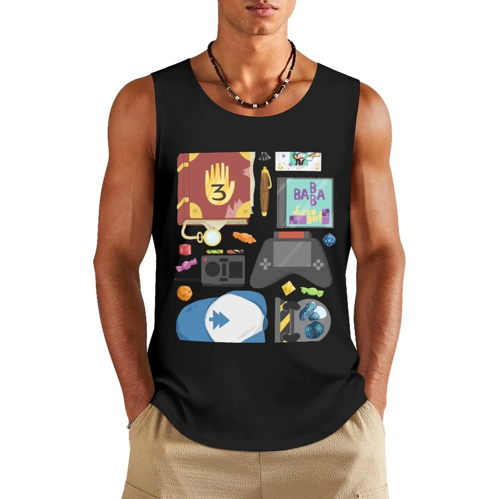 

Sir Dippingauce - Rucksack Set Tank Top bodybuilding man Men's sleeveless t-shirt clothes for men t-shirt for men