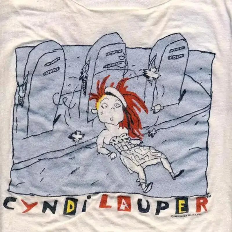 

Футболка Cyndi Lauper Fun Tour 1984 г.