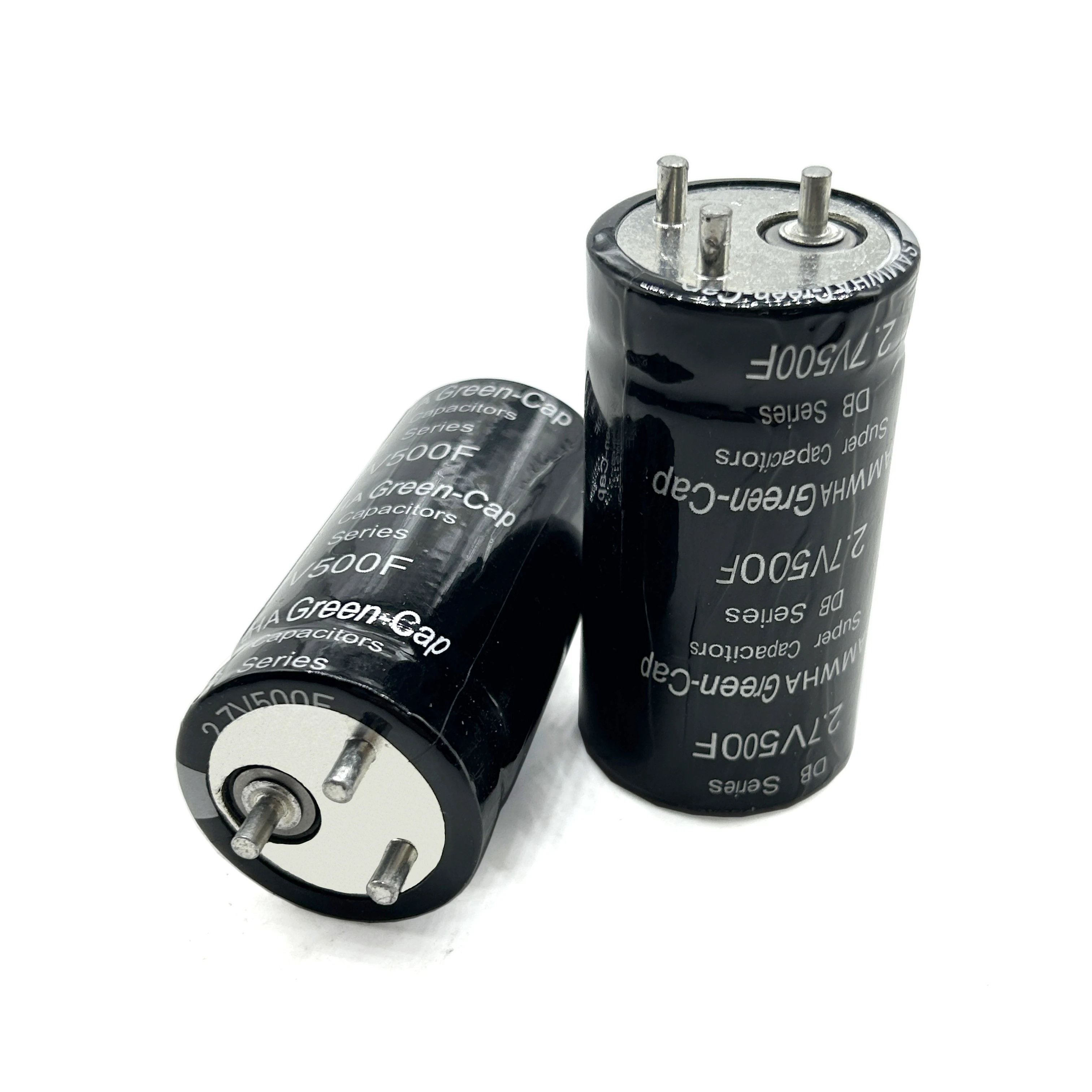 SAMWHA Green-Cap Super Farad Capacitor, Módulo retificador de automóvel, Pode ser usado para 16V83F, 2.7V500F, 32x63mm, 2 peças