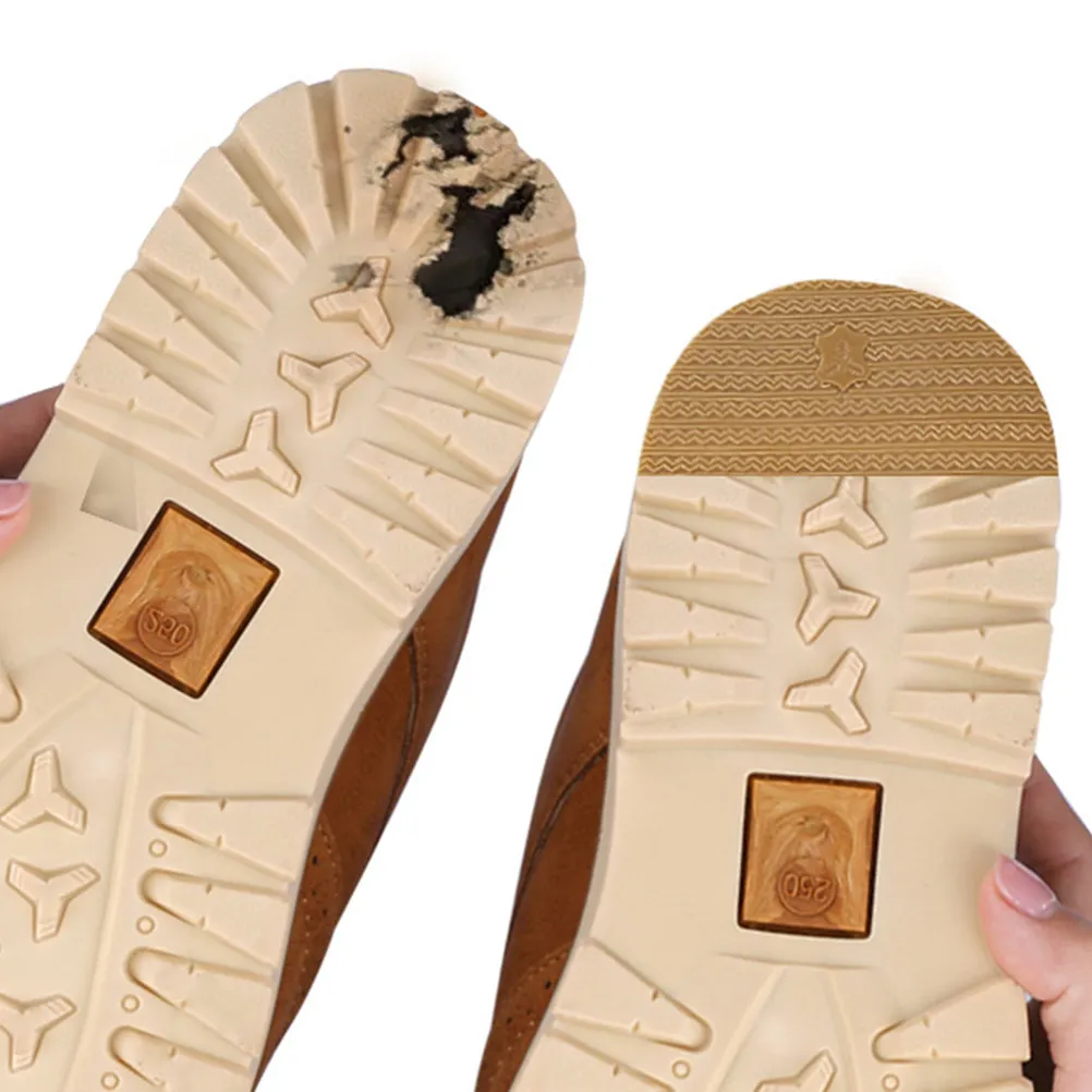 3Pcs Sole Protector Pads Non Slip Shoe Heel Patch for Sports Sneakers Boots Sandals Repair Wear Resistant Cuttable Invisible