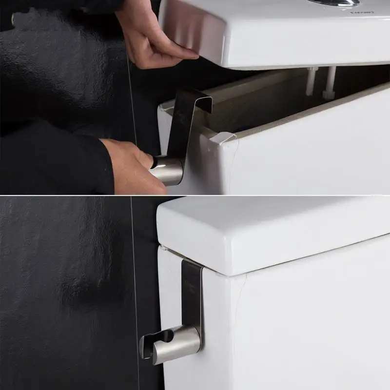 1pcs Stainless Steel Holder Hook Hanger  Sprayer Holder Toilet Bathroom Attachment Hanging Bracket For Hand Shower