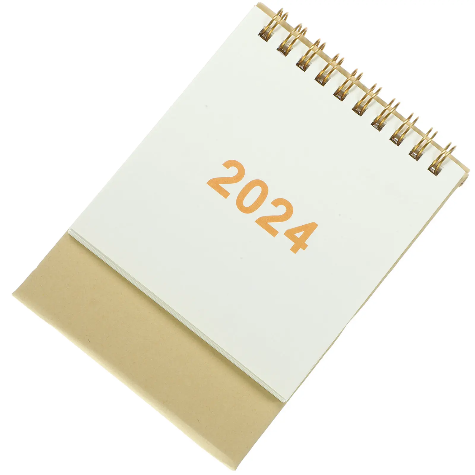 

Настольный календарь на 2024 год, из гладкой плотной бумаги, для ежедневного использования, для учителей, студентов, офисных работников, домашнего офиса
