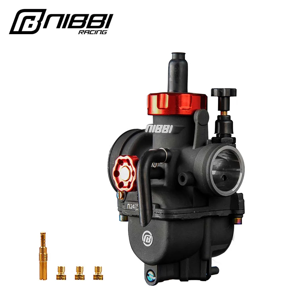 

NIBBI 2T 4T Motorcycle Carburetor PE24/26/28/30mm with Carb Jets for YAMAHA KAWASAKI SUZUKI Apollo Dirt Bike Mini Bike