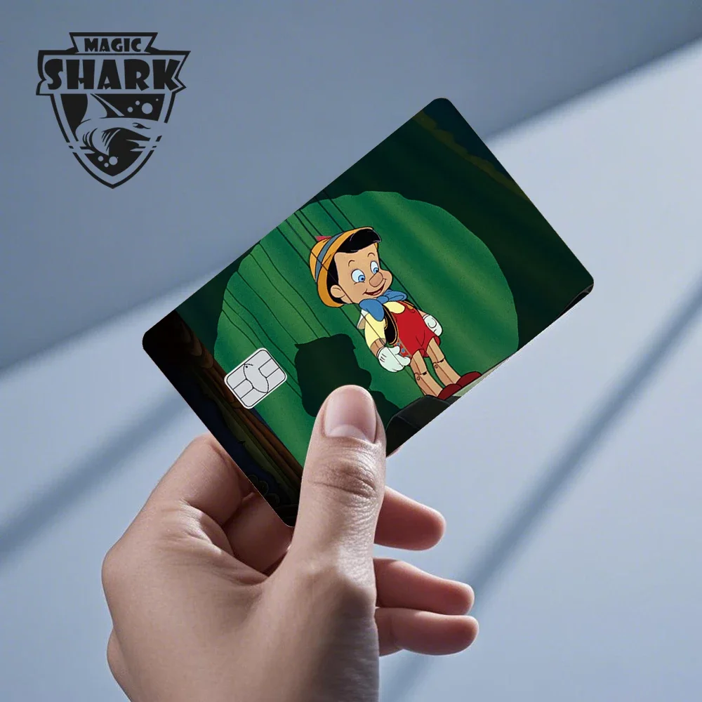 2.5D ماتي غرزة القراصنة الكاريبي وين الفقراء الأسد الملك رقيقة جدا غطاء الجلد ملصق فيلم لبطاقة الائتمان الخصم