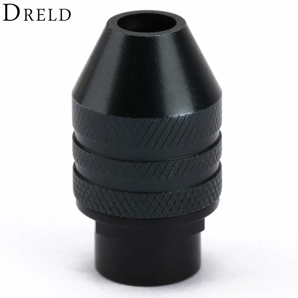 1Pc Multi Chuck Keyless For Dremel Drill Rotary Tools 0.3-3.2mm Keyless Drill Bit Chucks Adapter Converter Universal Mini Chuck