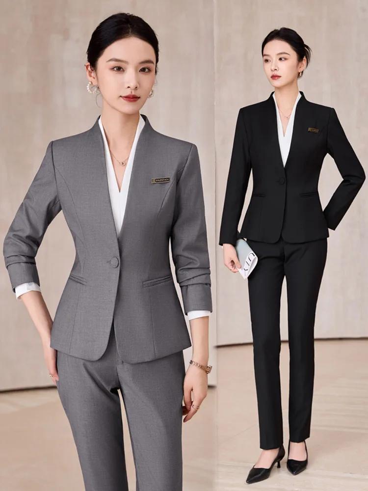

Professional Formal Women's Suit for Spring and Autumn2025New style workwear skirt for jewelry stores, beauty salons, and hotels