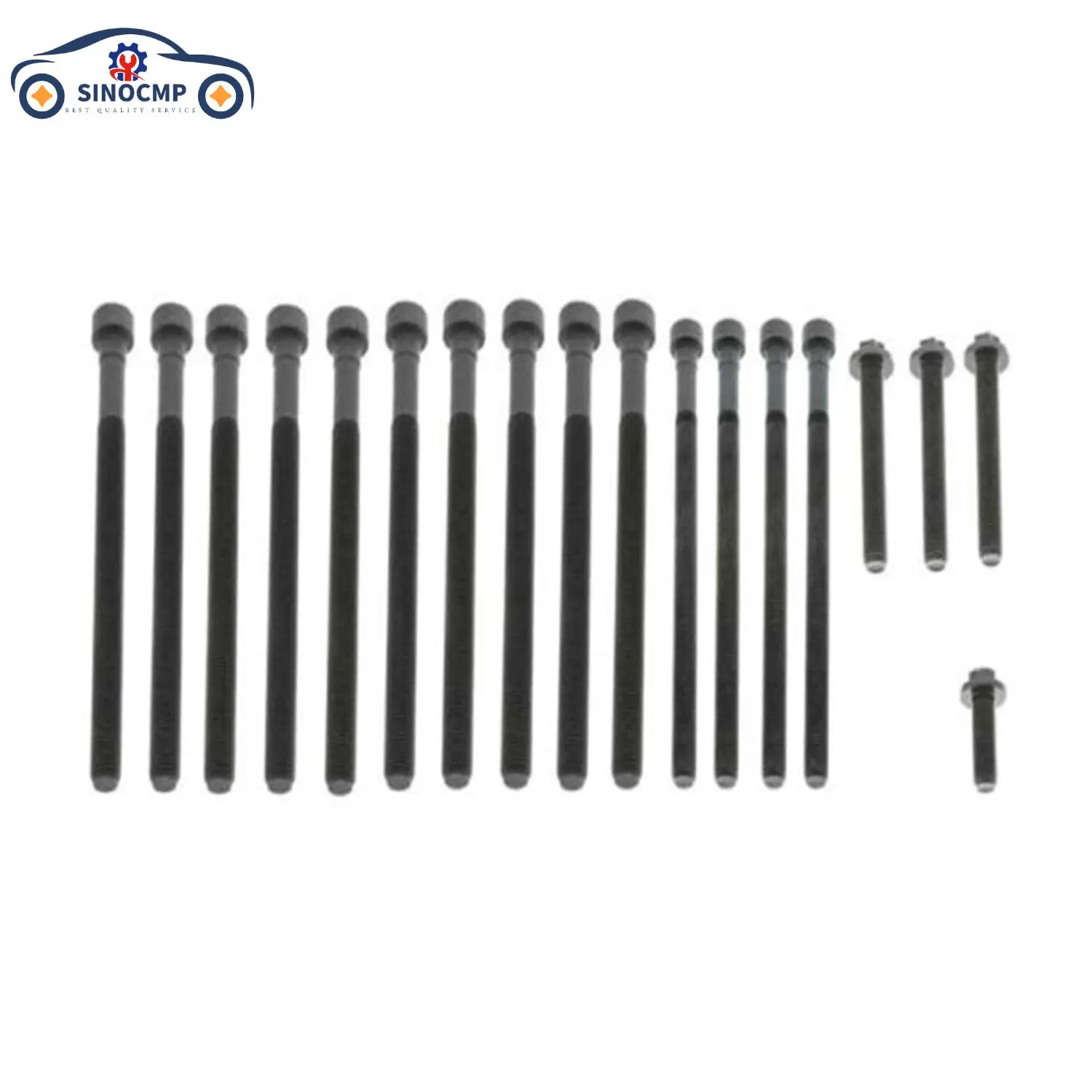 11122165470 11257577581 Cylinder Head Bolts Set N54 B30 A N55 B30 A For BMW 1 2 3 4 5 6 7 3.0 N54 N55 ENGINE N54B30A N55B30A