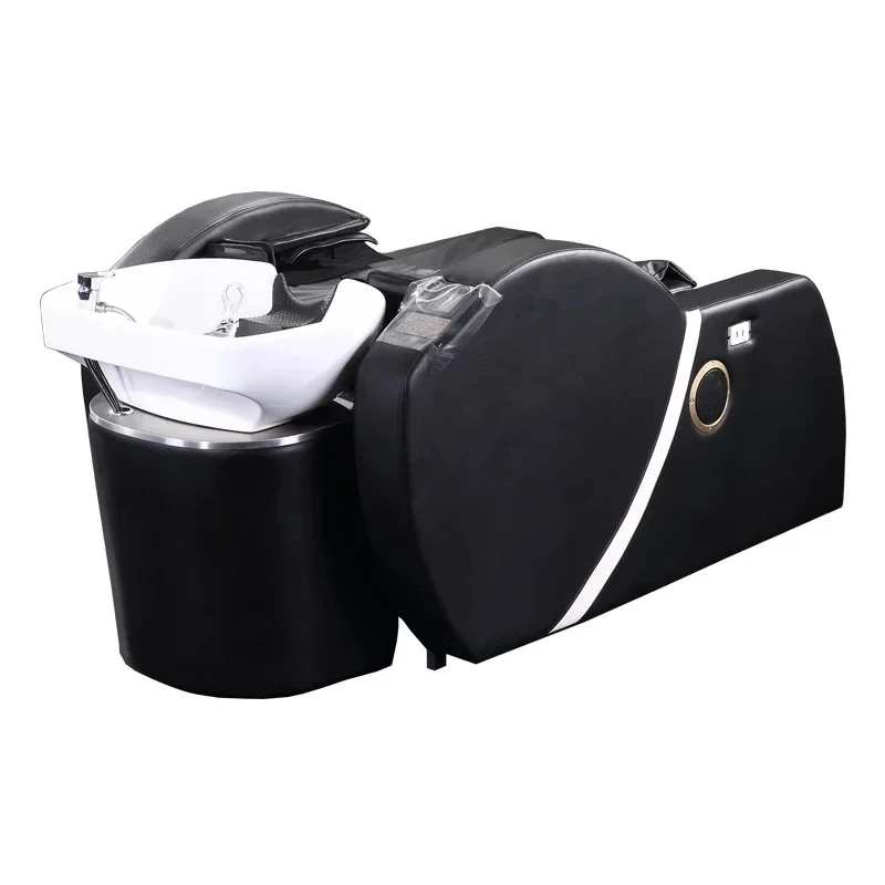 4D Deluxe Hair Salon Full Body Shiatsu Electric Bed Massage With Foot Rollers