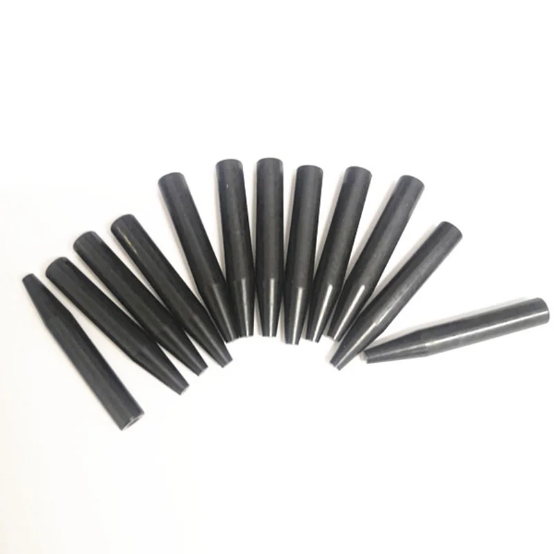 50PCS/pack  6x10 /15/20/25/30/35/40/45 /50mm Tip PCB Test Fixture Parts Board POM Pressure Rod Black
