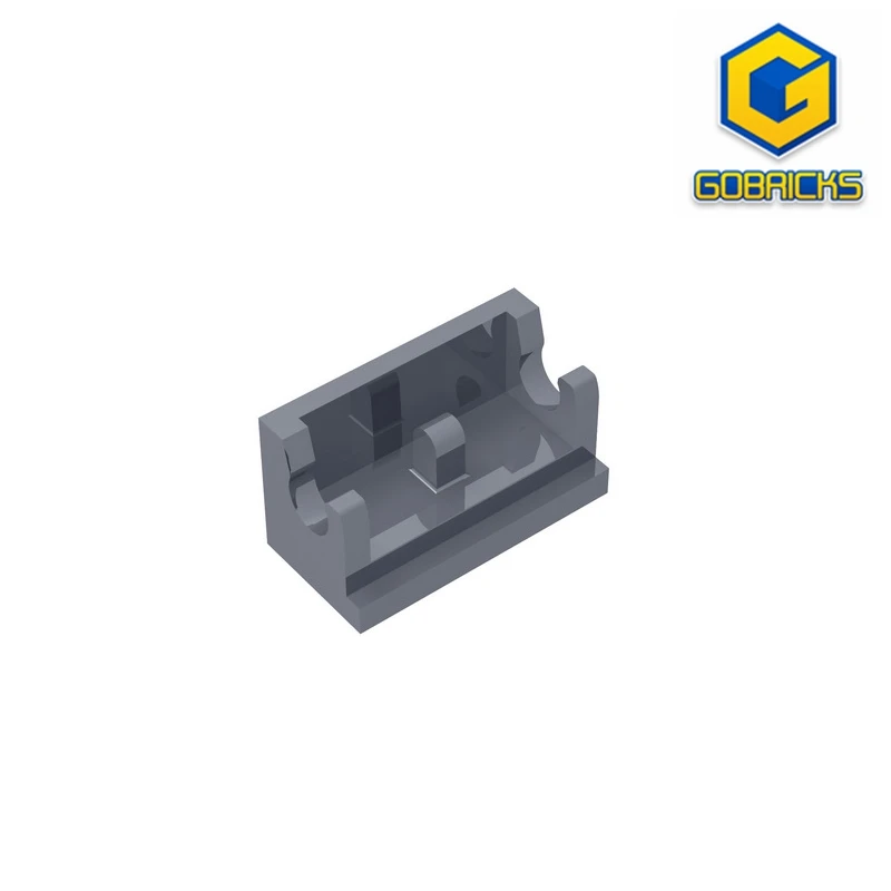 Gobricks GDS-829  Hinge Brick 1 x 2 Base compatible with lego 3937 pieces of children's toys Assembles Building Blocks Technical