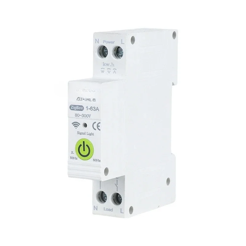 

1PTuya intelligent switch circuit breaker remote control voice control on-off metering custom leakage protection