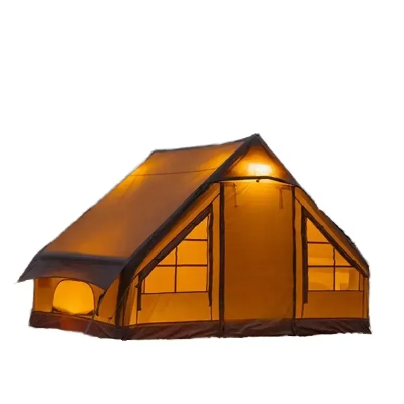 Manufacturer Direct Sale Customizable Outdoor Triangle Camping Air Tent for Inflatable Camping