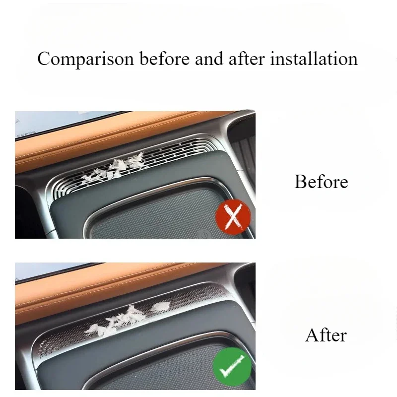 For Xpeng G9 2024 Out of Trend Protective Cover Dashboard Central Control Out of Trend Air Conditioner Port Interior Accessories